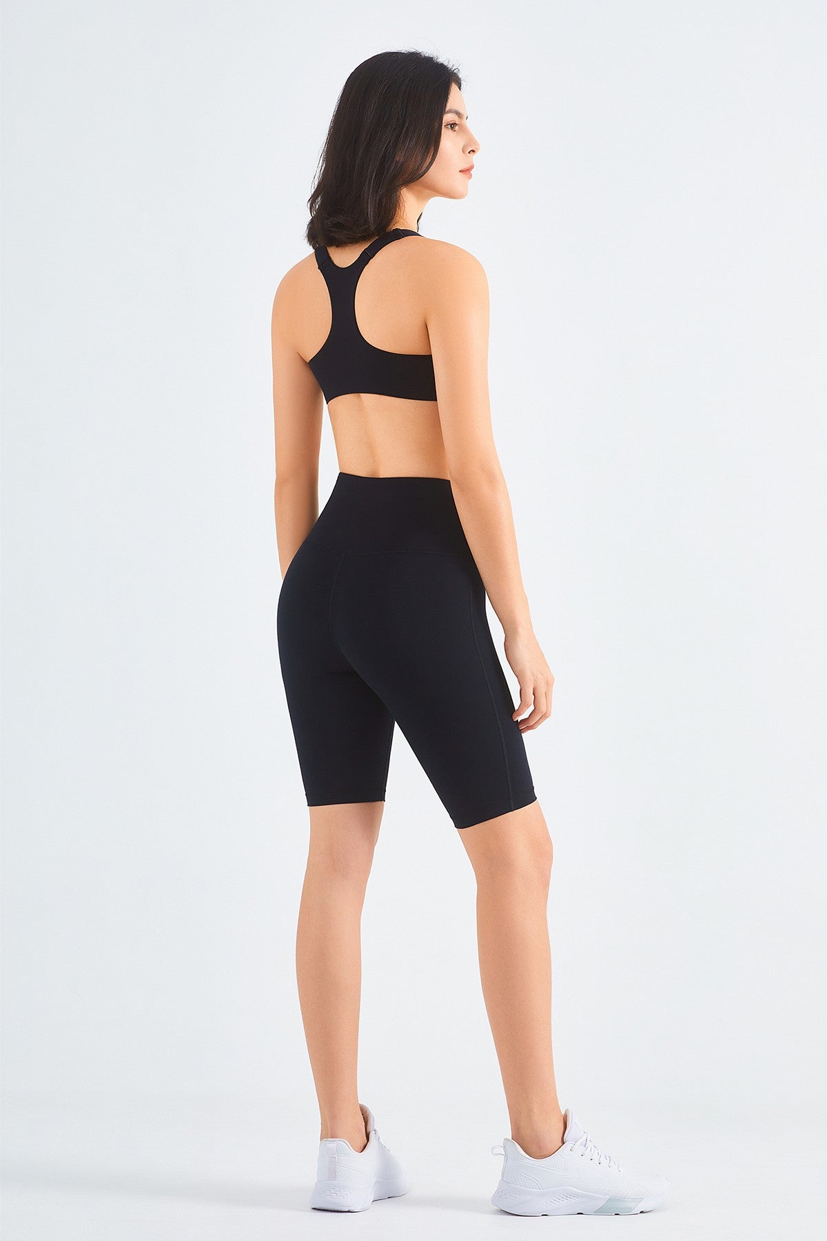 Front Closure Racerback Sports Bra by bornfocus