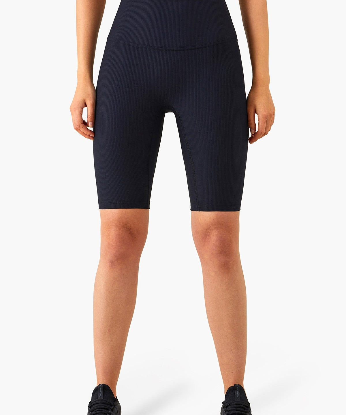 Ribbed Seamless Yoga Shorts by bornfocus