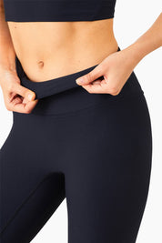 Ribbed Seamless Yoga Shorts by bornfocus