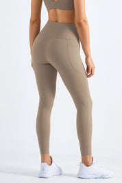 High-Rise Gym Leggings with Pockets by bornfocus