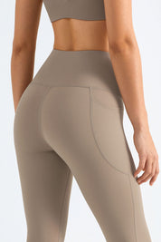 High-Rise Gym Leggings with Pockets by bornfocus