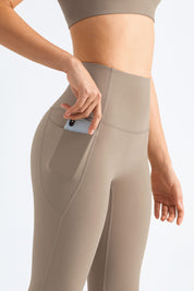 High-Rise Gym Leggings with Pockets by bornfocus