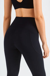 High-Rise Gym Leggings with Pockets by bornfocus