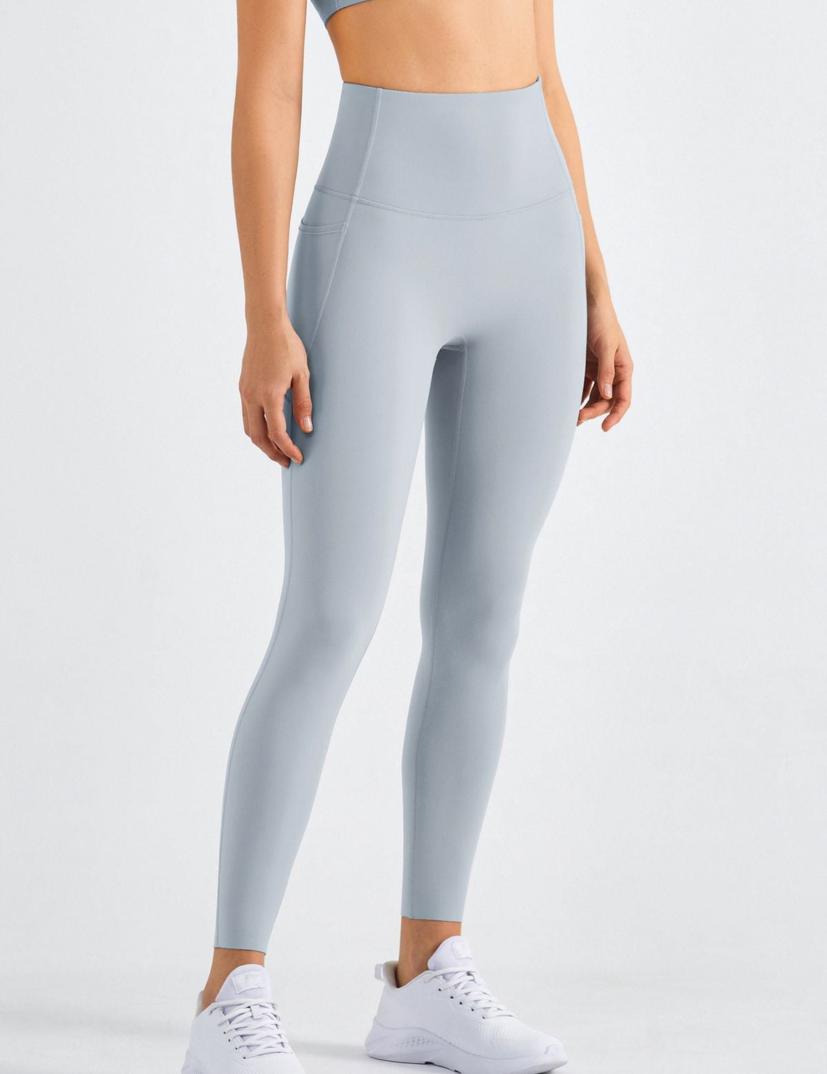 High-Rise Gym Leggings with Pockets by bornfocus