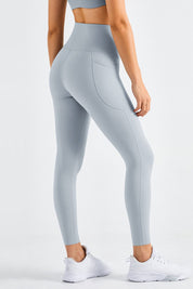 High-Rise Gym Leggings with Pockets by bornfocus