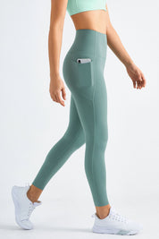 High-Rise Gym Leggings with Pockets by bornfocus