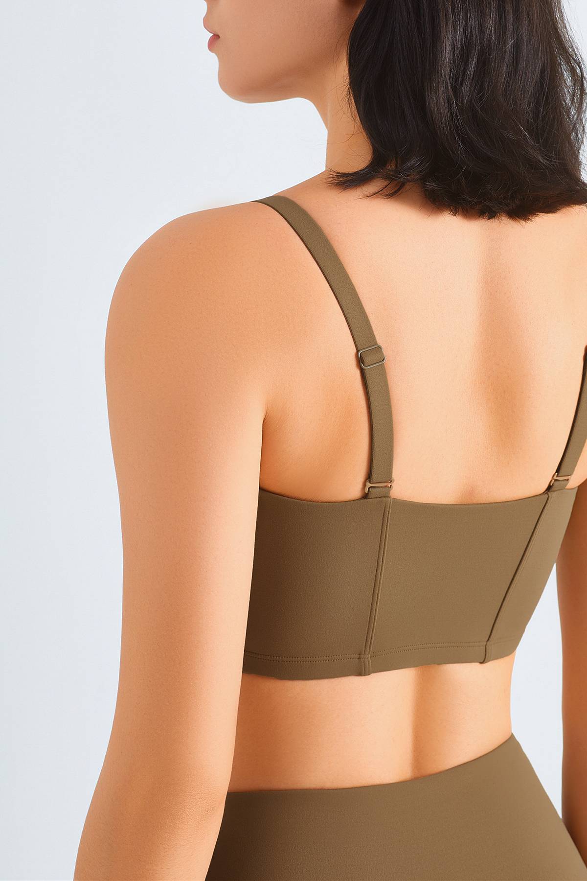 Adjustable Straps Sports Bra by bornfocus