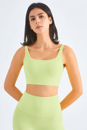 Seamless Ribbed Backless Sports Bra by bornfocus