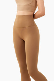 High-Rise No Front Seam Leggings by bornfocus