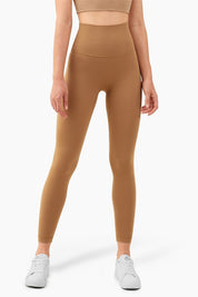 High-Rise No Front Seam Leggings by bornfocus