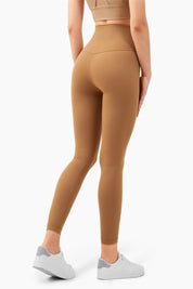 High-Rise No Front Seam Leggings by bornfocus