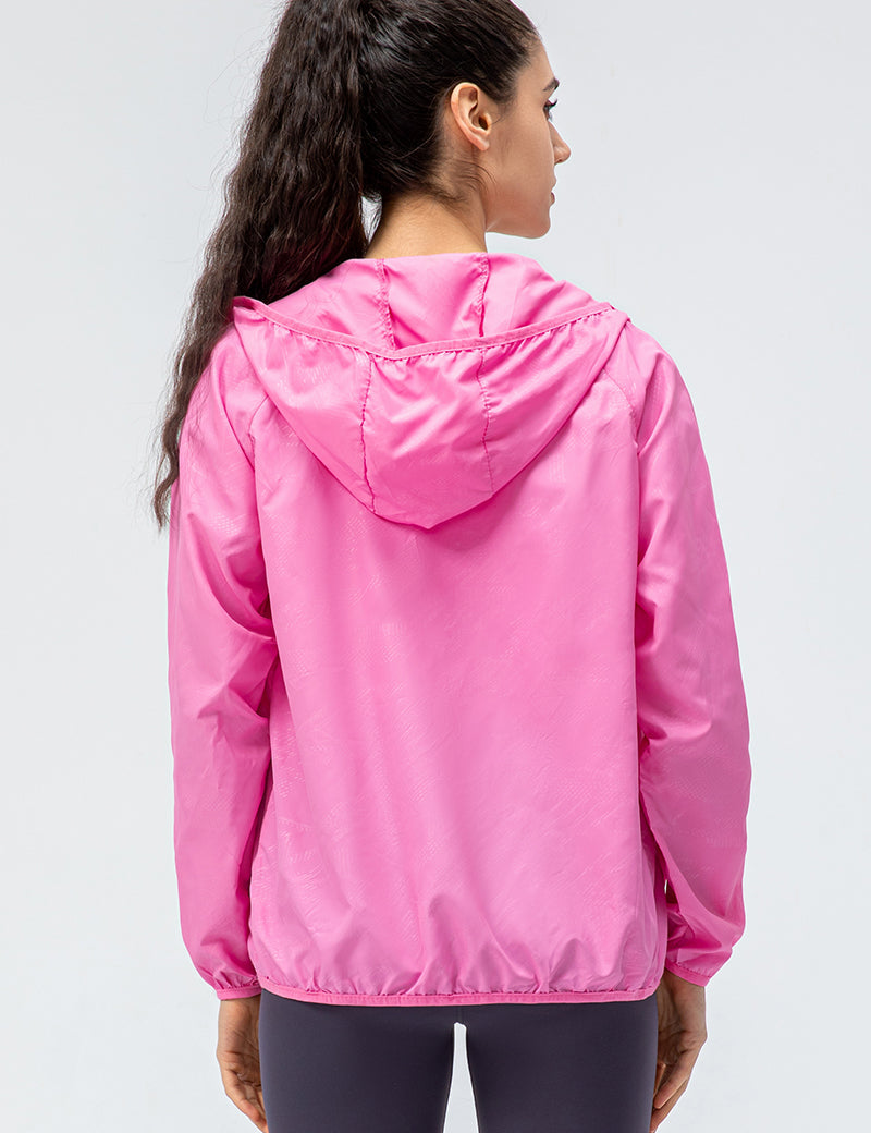 Standard Full-Zip Packable Windbreaker by bornfocus