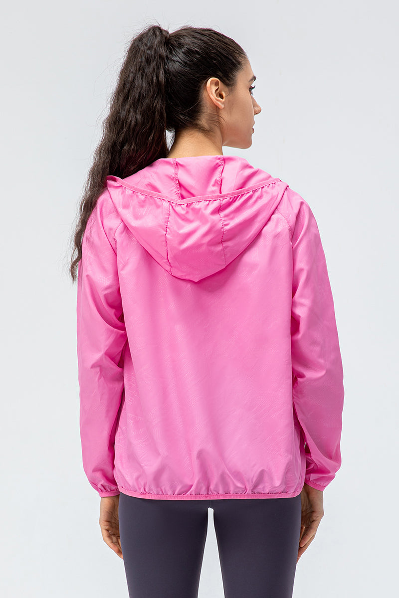 Standard Full-Zip Packable Windbreaker by bornfocus