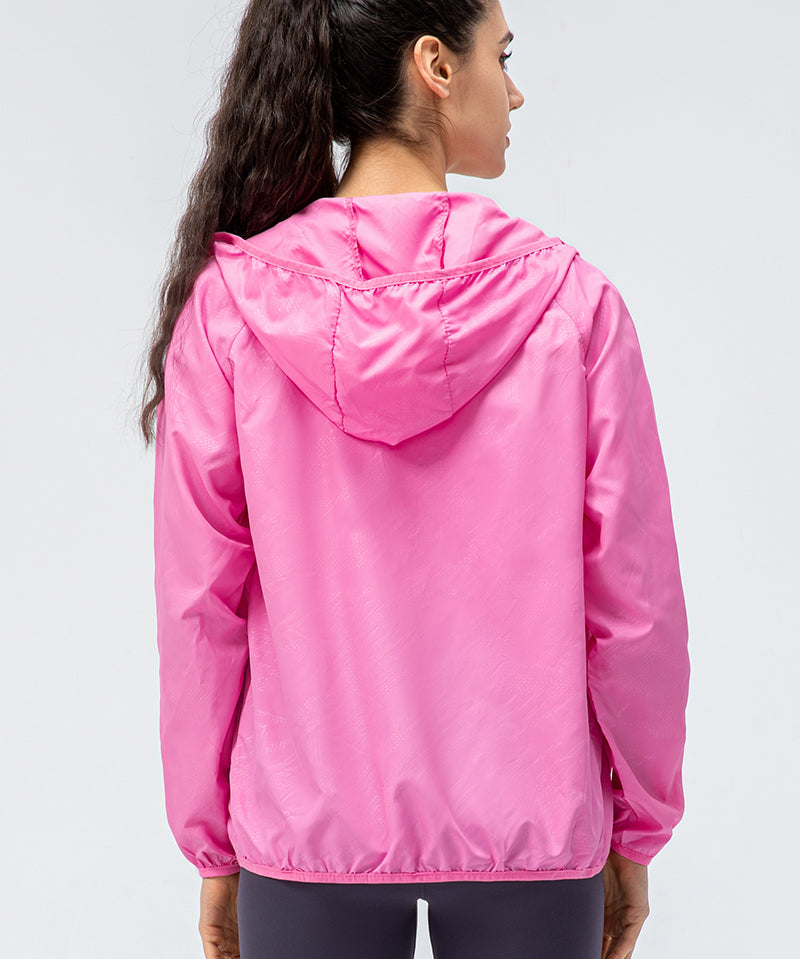 Standard Full-Zip Packable Windbreaker by bornfocus