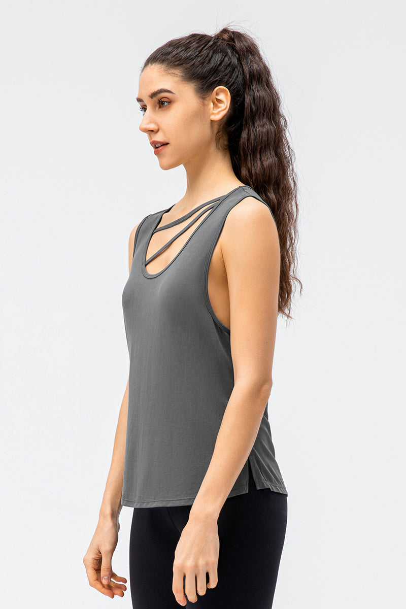 Stylish Sleeveless Tank Tops by bornfocus