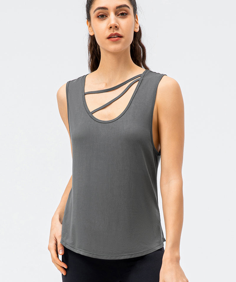 Stylish Sleeveless Tank Tops by bornfocus