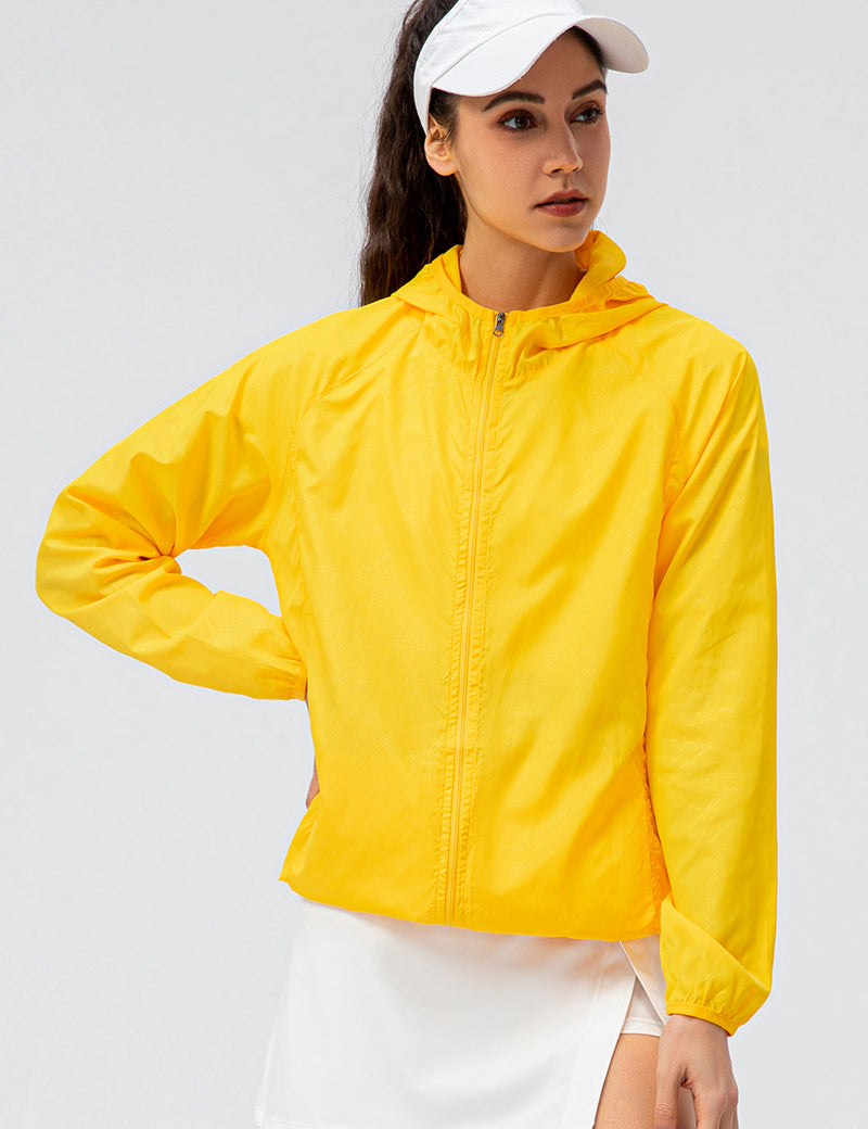 Standard Full-Zip Packable Windbreaker by bornfocus