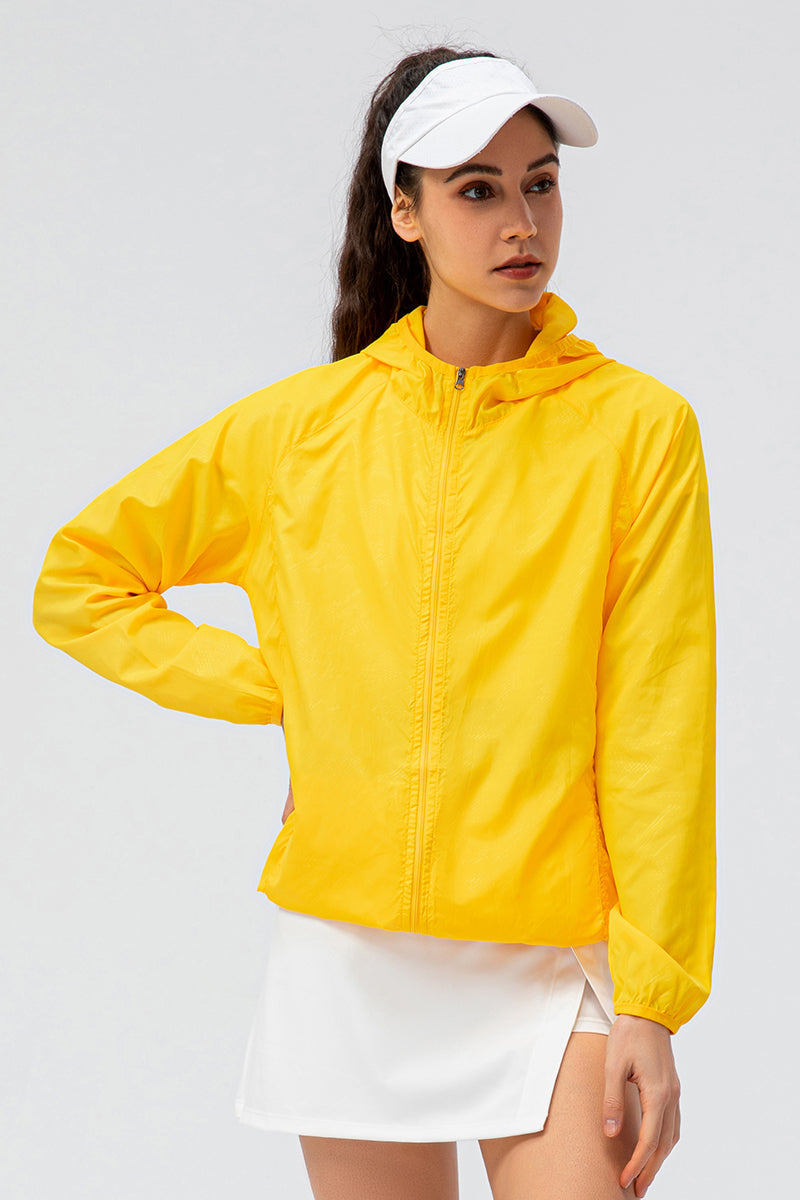 Standard Full-Zip Packable Windbreaker by bornfocus