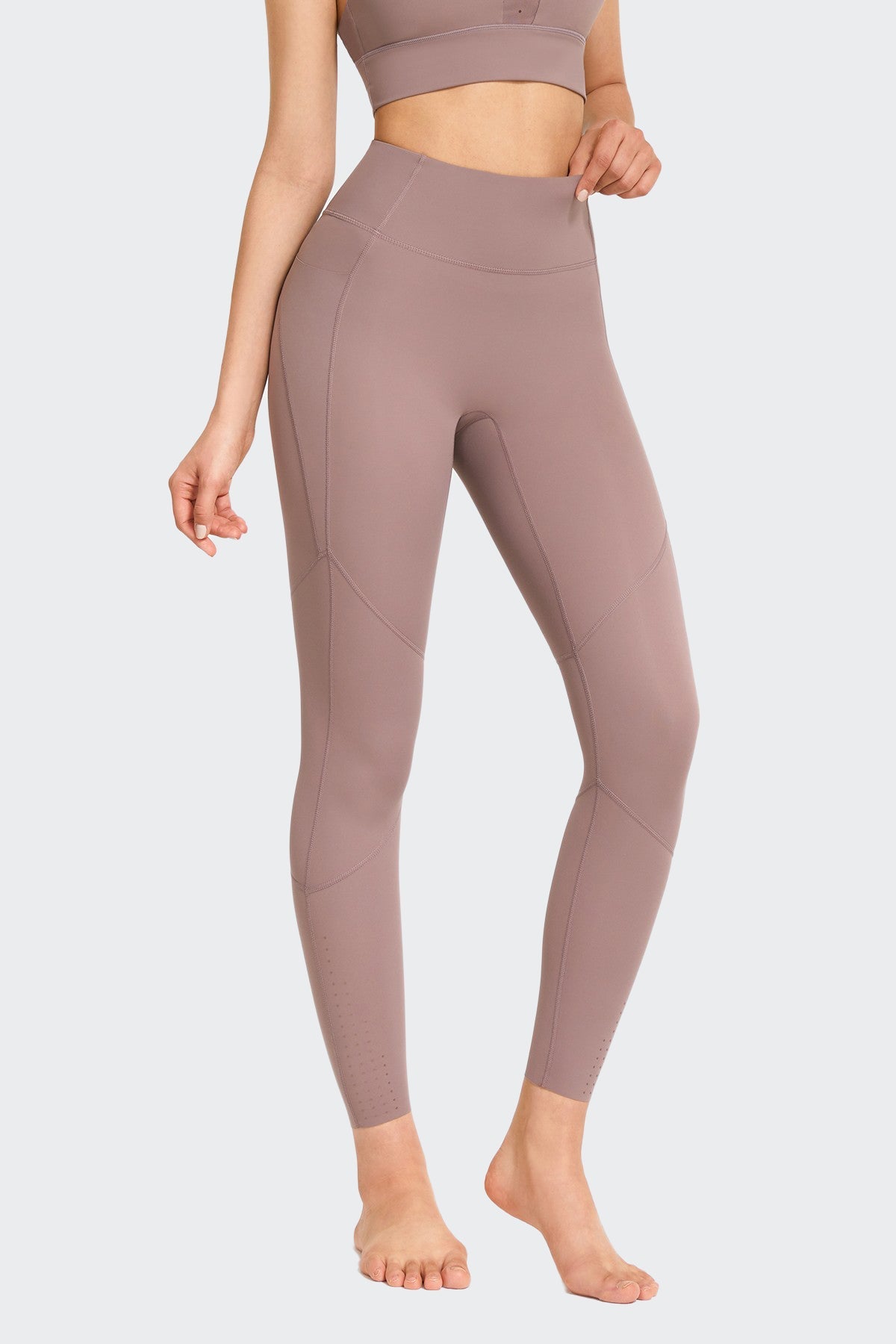 High Waist Workout Leggings with Pockets by bornfocus