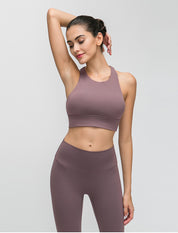 Turtleneck sports bra