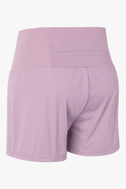 High-Rise Track Running Shorts by bornfocus