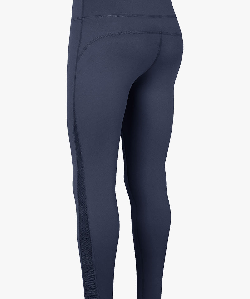 High Waist Workout Leggings with Mesh Inserts by bornfocus