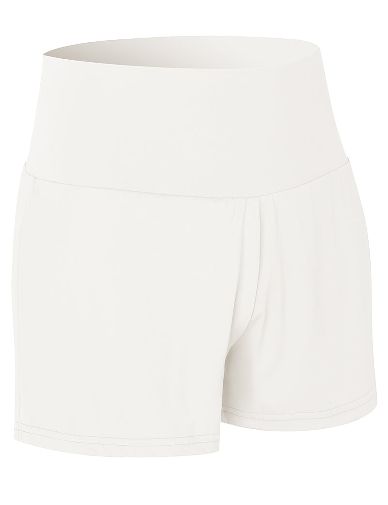 High-Rise Track Running Shorts by bornfocus