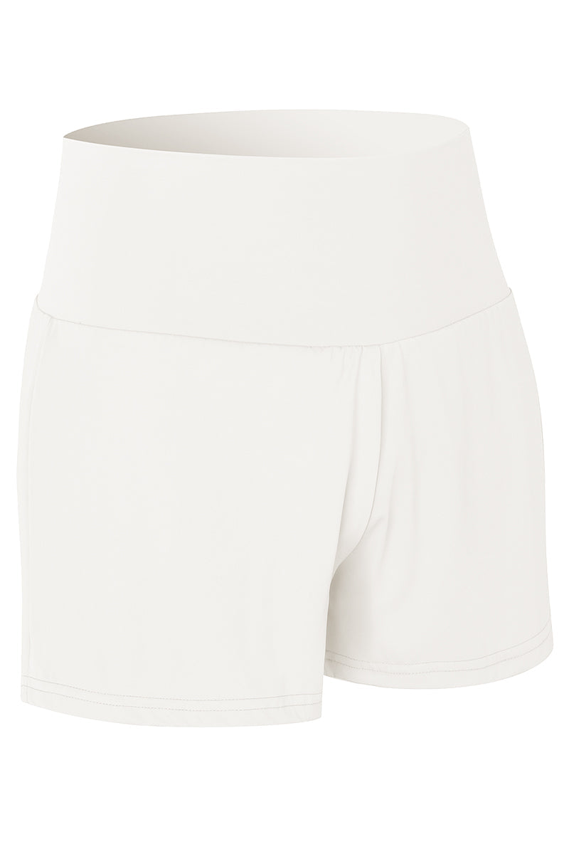 High-Rise Track Running Shorts by bornfocus