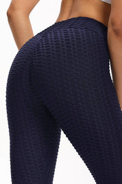 High Waisted Cropped Butt Lifting TikTok Leggings by bornfocus