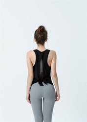 Open Back Sports Tank Top by bornfocus