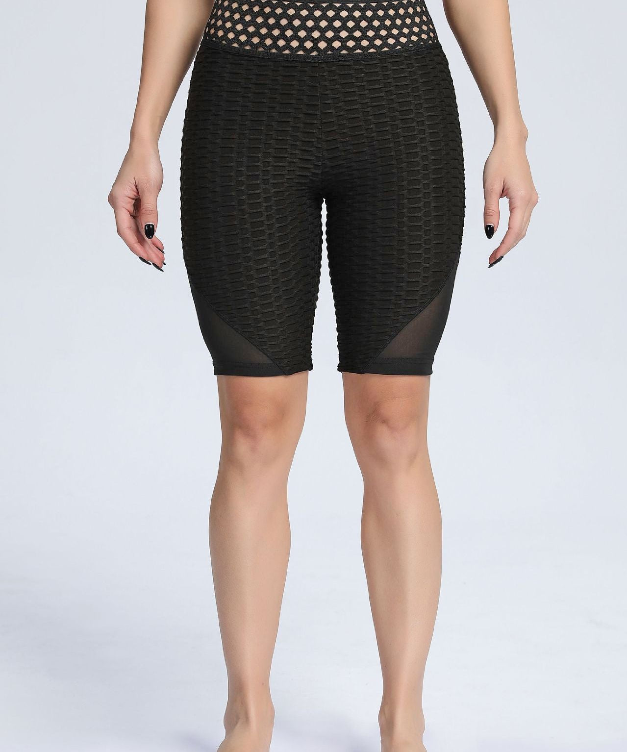 Butt Lifting Short with Mesh Insert by bornfocus