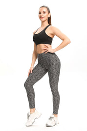 High Waisted Ruched Butt Lifting Leggings by bornfocus