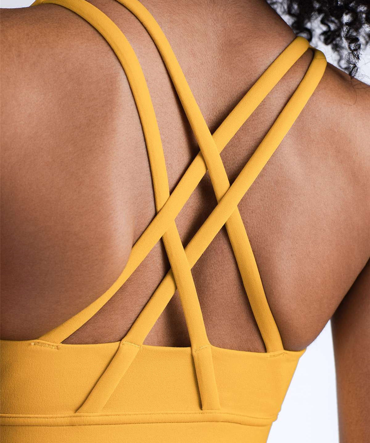 Strappy Back Sports Bra by bornfocus