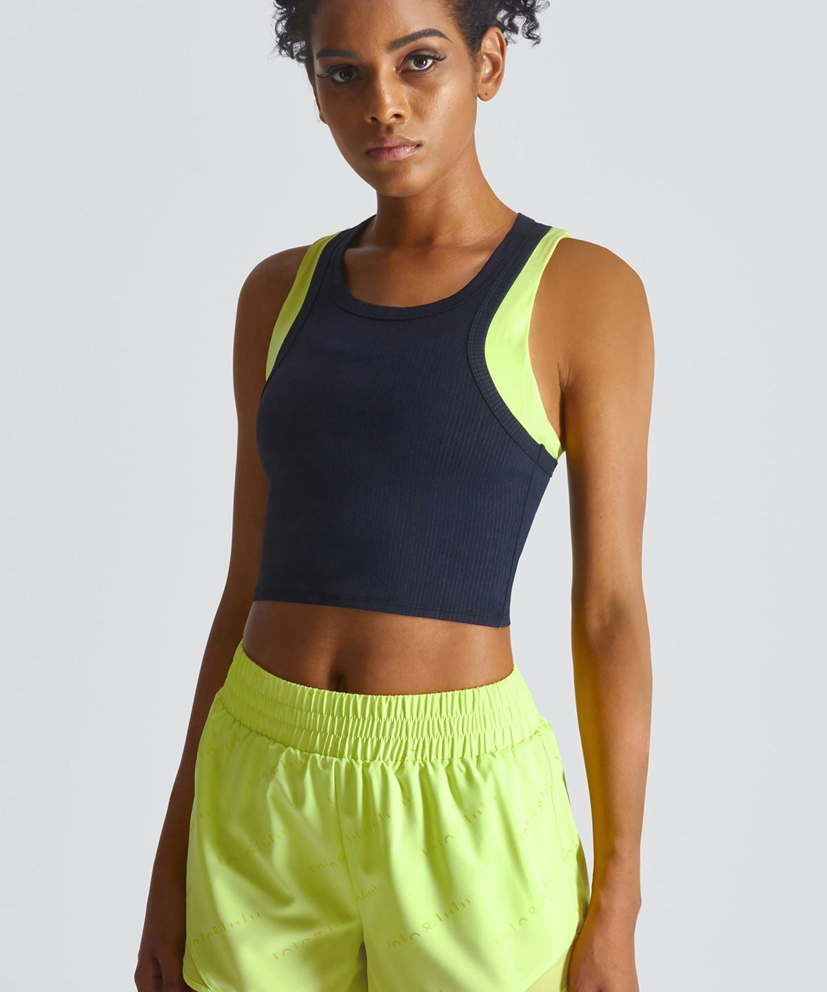 Cropped Racerback Tank Tops by bornfocus