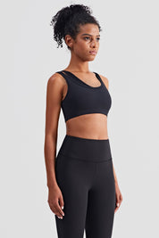 Mesh Insert Sports Bra Light Support by bornfocus