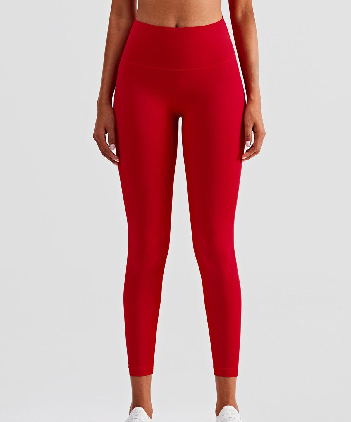 High-Rise No Front Seam Leggings by bornfocus