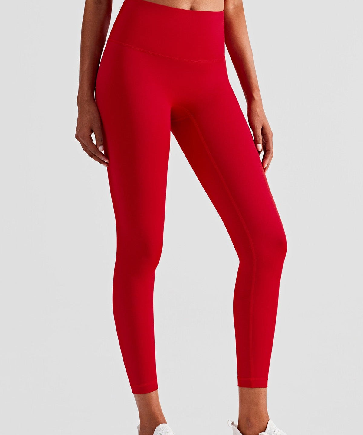 High-Rise No Front Seam Leggings by bornfocus