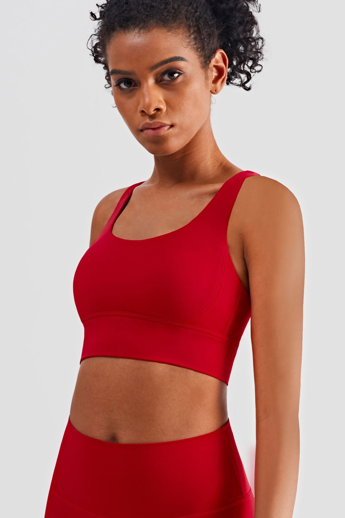 Strappy Back Sports Bra by bornfocus