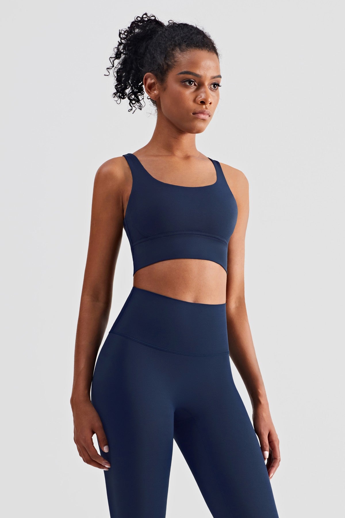 Strappy Back Sports Bra by bornfocus