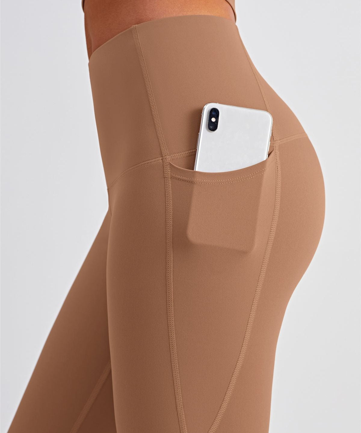 High-Rise Workout Leggings with Pockets by bornfocus