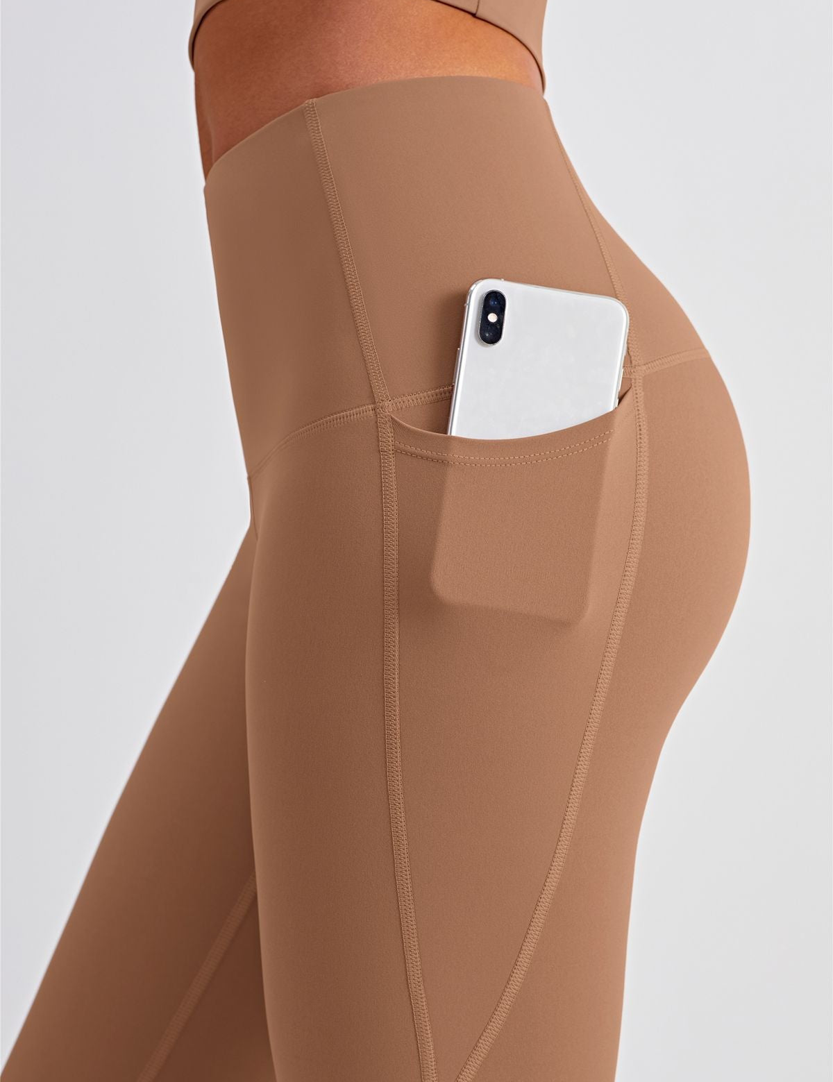 High-Rise Workout Leggings with Pockets by bornfocus