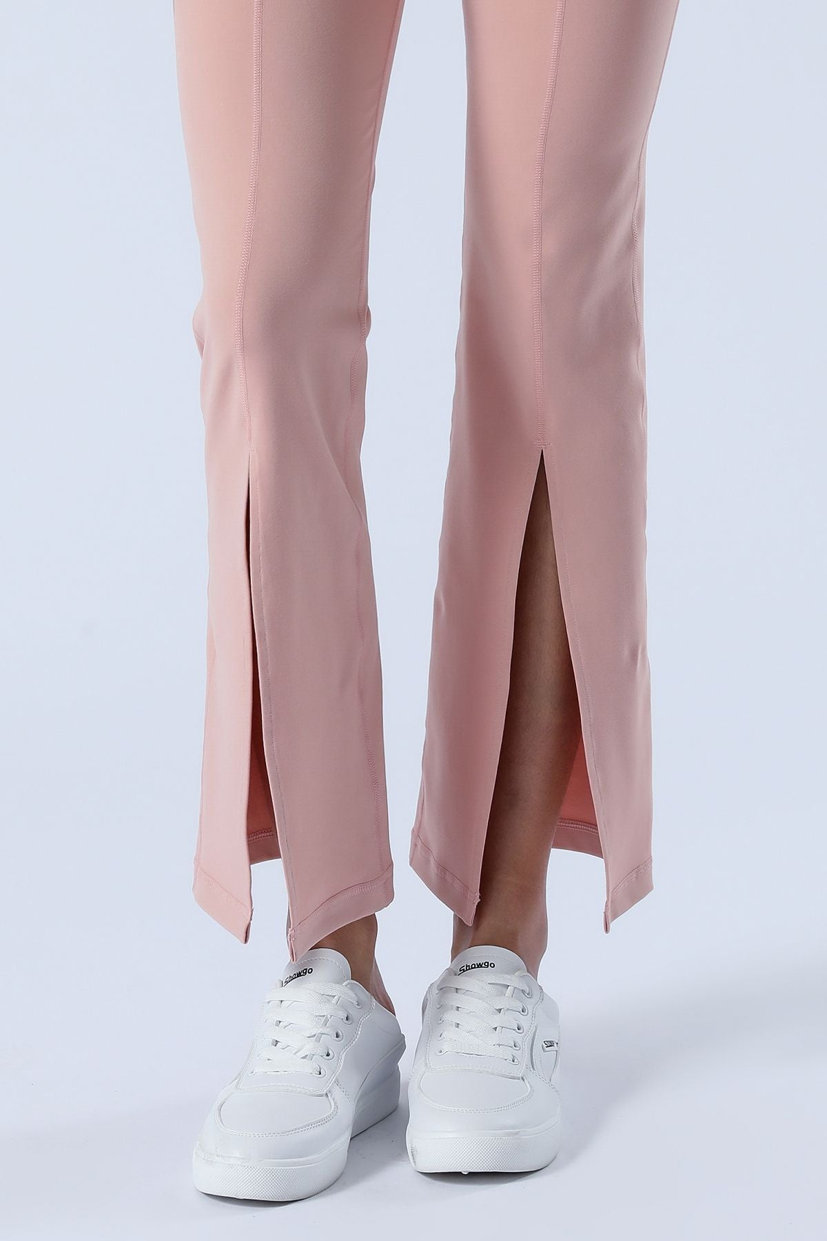 Split-Hem Flared Pants by bornfocus