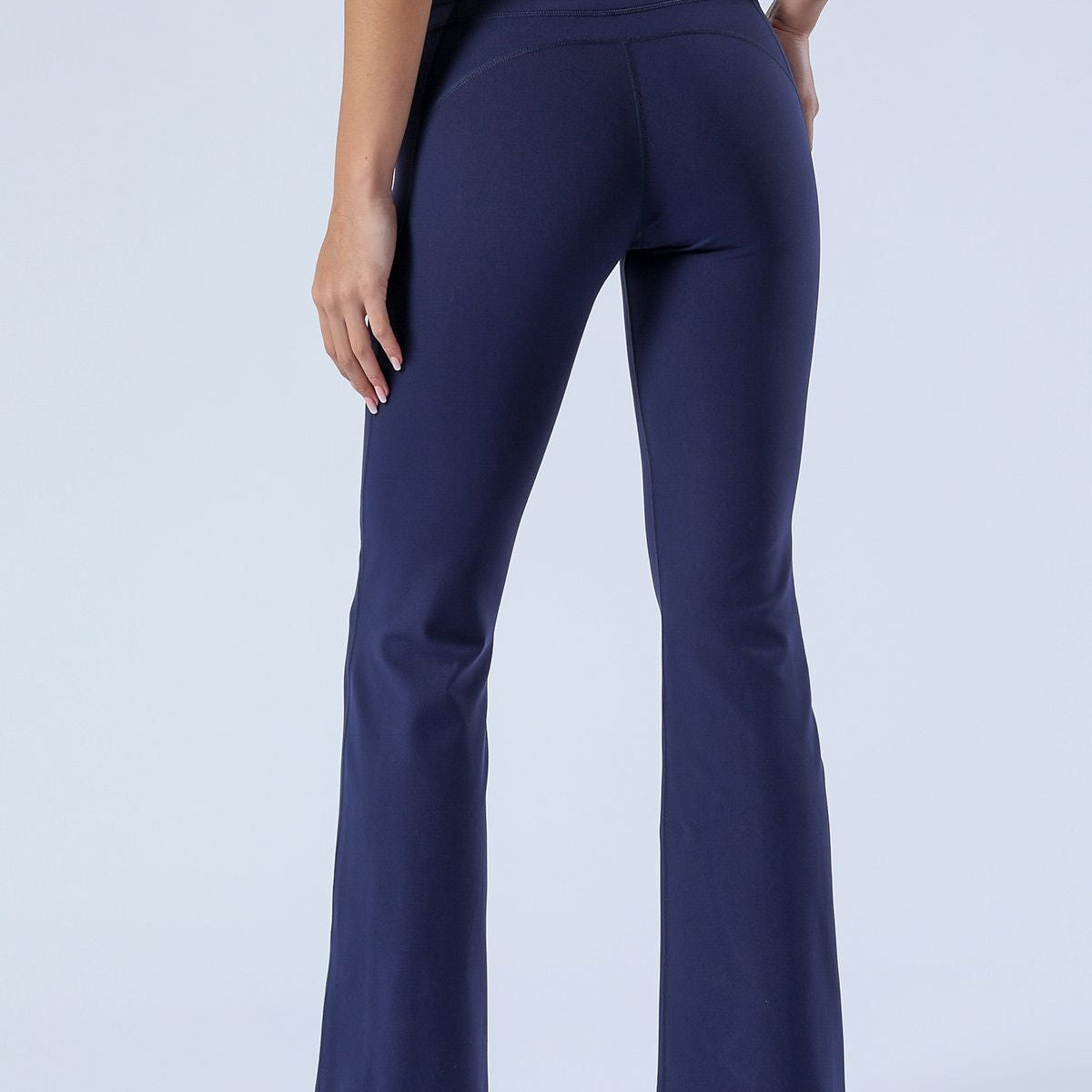 High-Rise Flare Pants by bornfocus
