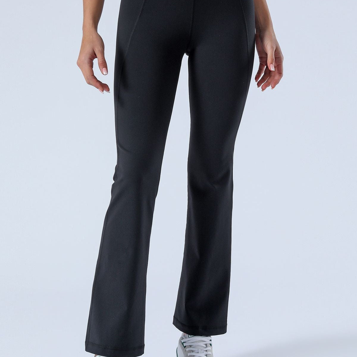 High-Rise Flare Pants by bornfocus