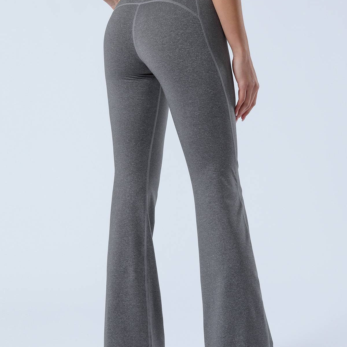 High-Rise Flare Pants by bornfocus