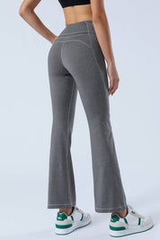 High-Rise Flare Pants by bornfocus