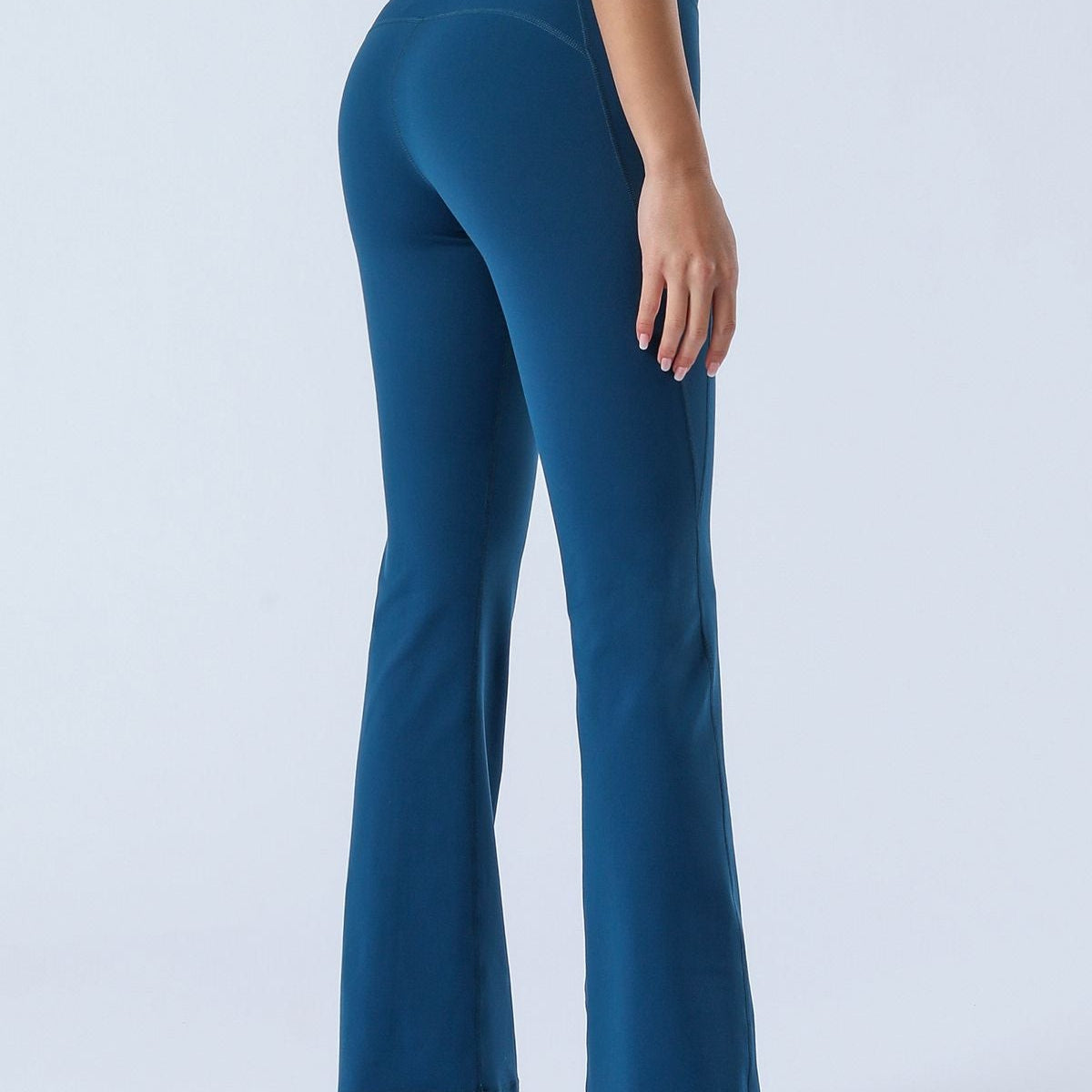High-Rise Flare Pants by bornfocus
