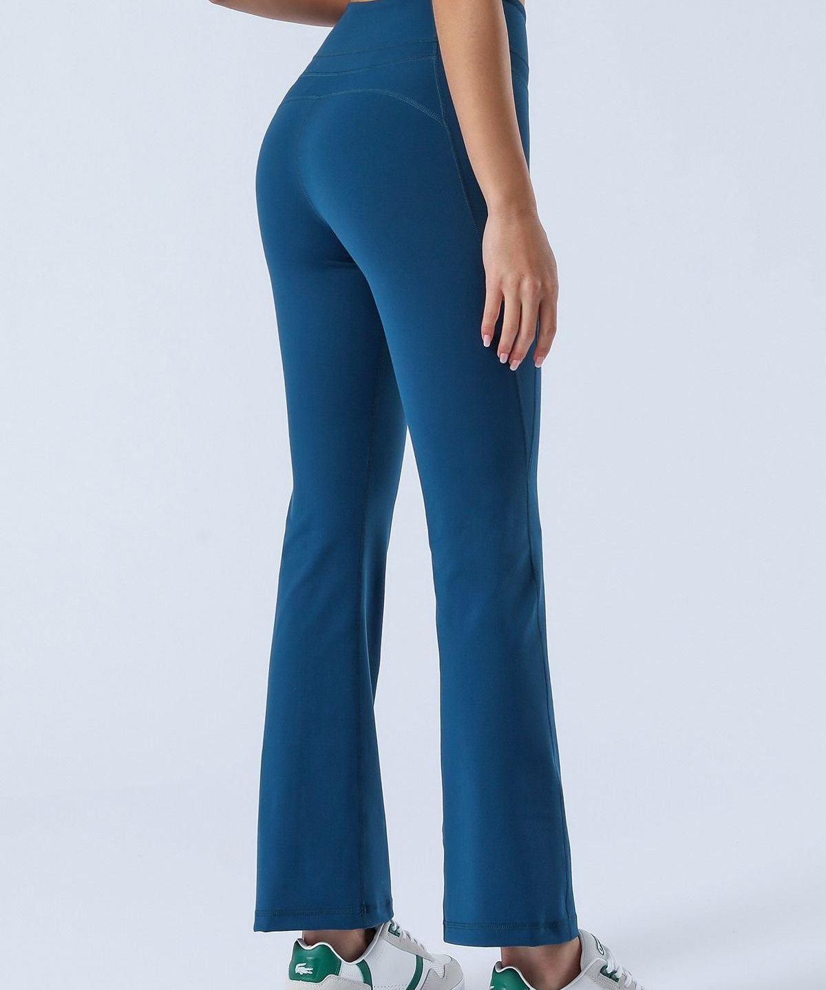 High-Rise Flare Pants by bornfocus