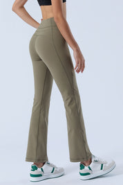 High-Rise Flare Pants by bornfocus