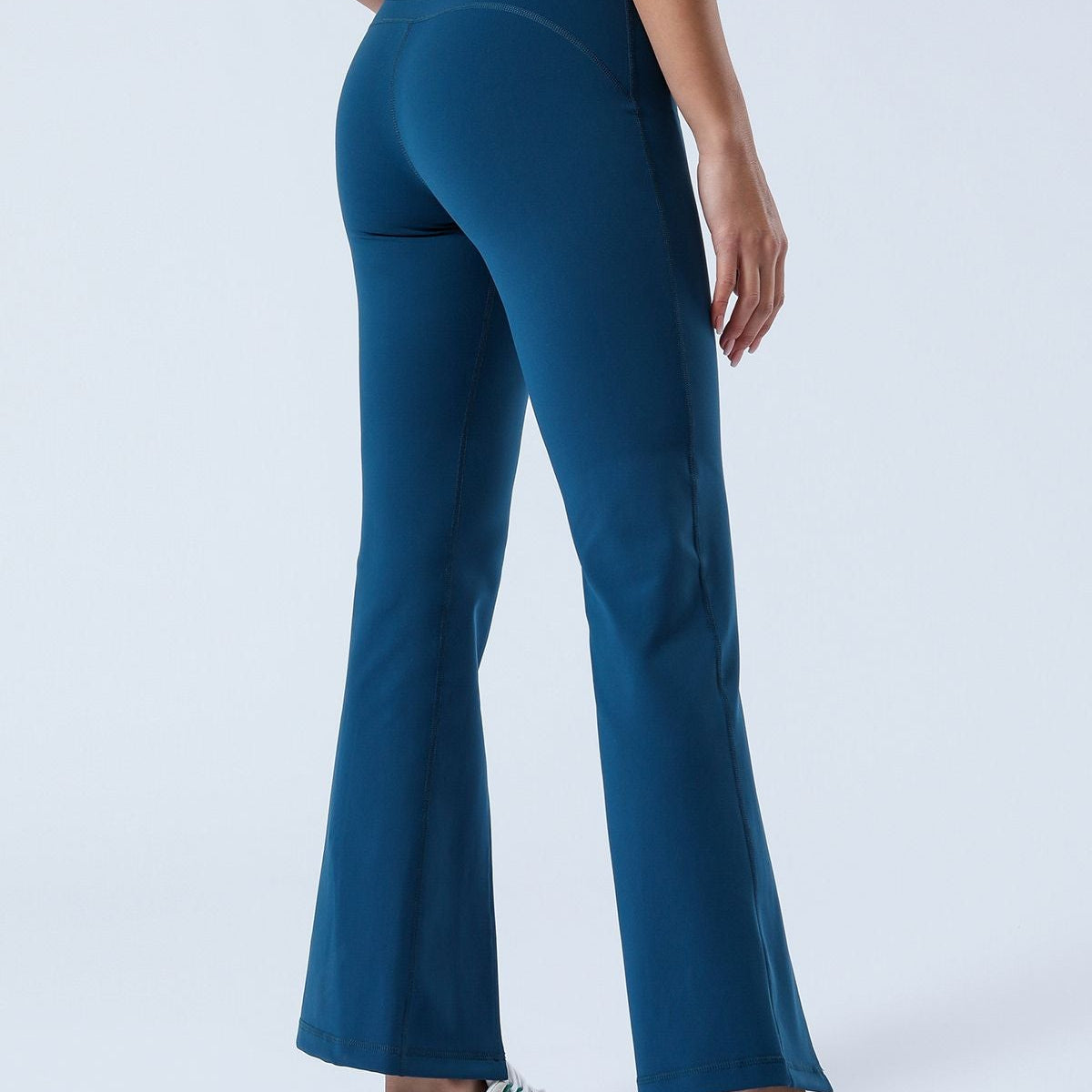 Split-Hem Flared Pants by bornfocus
